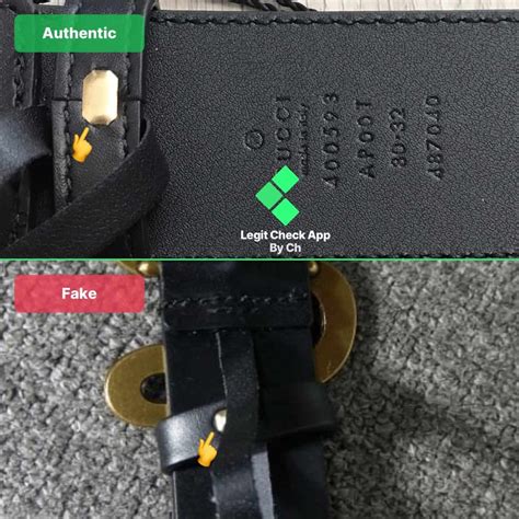 Gucci belt serial number